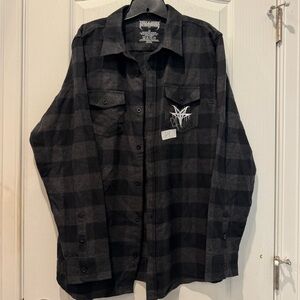SIGNED Ronnie Radke/Falling In Reverse L Flannel